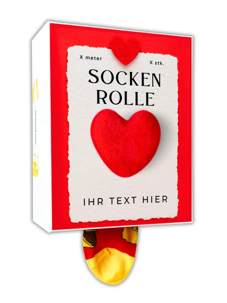 Socken Rolle – Liebe